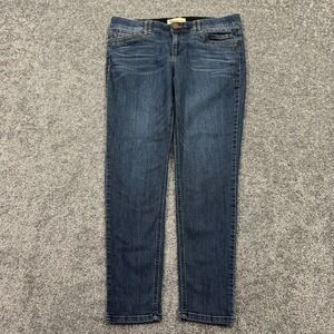 Democracy Jeans Womens 14 Blue Skinny Stretch Ab Technology Medium Wash Denim